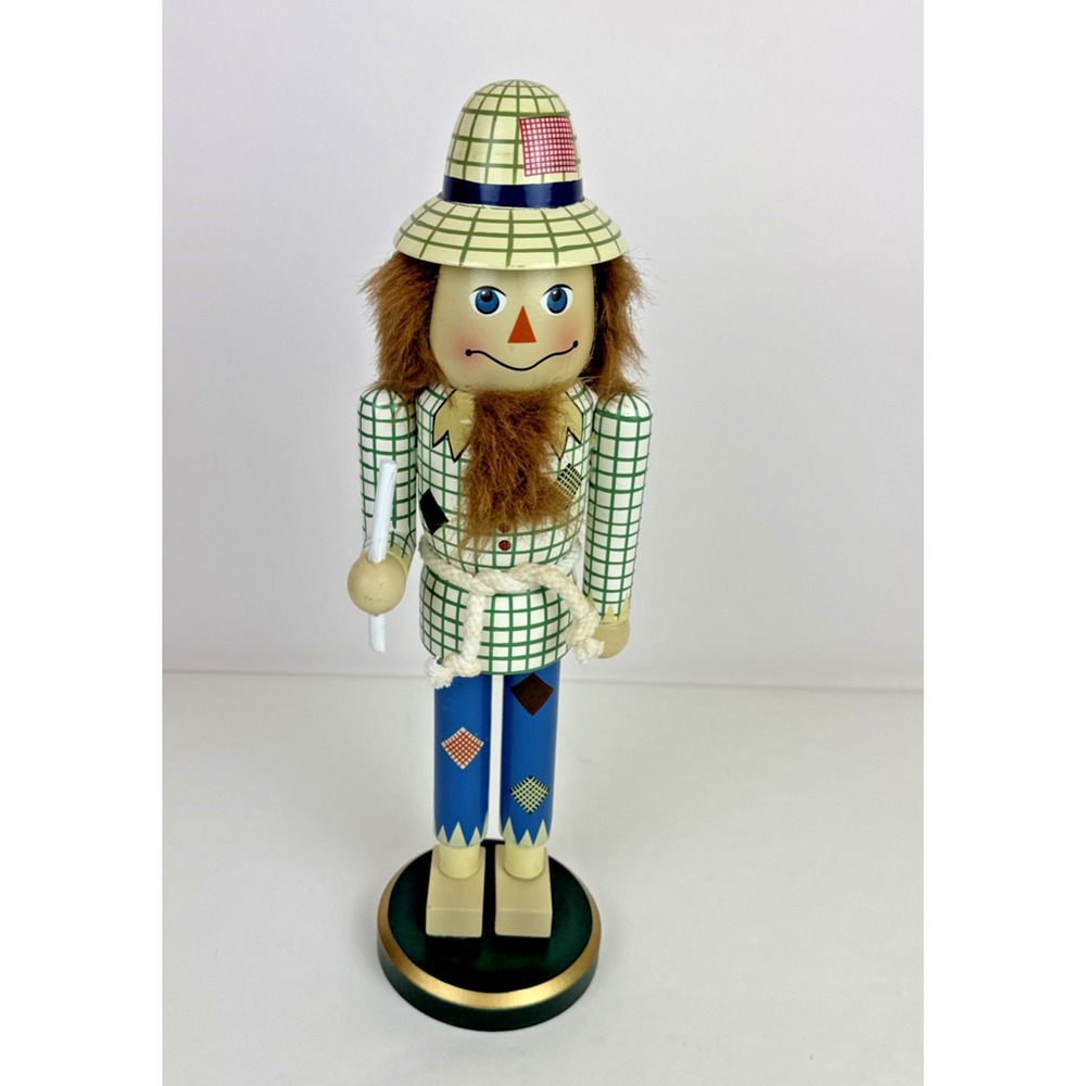Wizard of Oz Wooden Nutcracker Scarecrow
